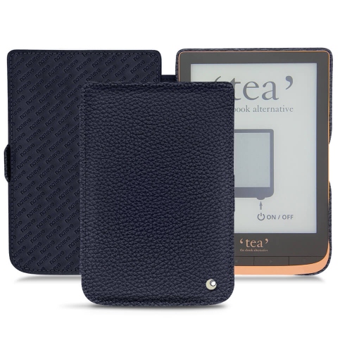 Funda de piel PocketBook Touch HD 3 - Tea Touch HD Plus : Funda de piel para e-readers y tablets en NoreveCobalt ( Pantone #2b253f ) 