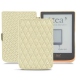 硬质真皮保护套 PocketBook Touch HD 3 - Tea Touch HD Plus - Ivoire - Couture ( Sleek P C12 - White ) 