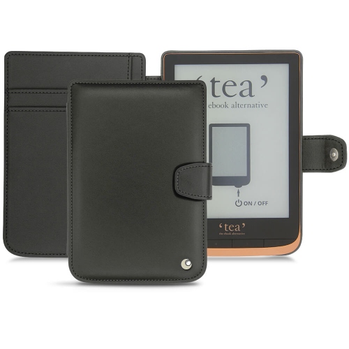 Housse cuir PocketBook Touch HD 3 - Tea Touch HD Plus - Noir ( Nappa - Black ) 