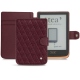 Lederschutzhülle PocketBook Touch HD 3 - Tea Touch HD Plus - Lie de vin - Couture ( Pantone 5115C ) 