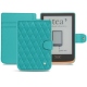 Housse cuir PocketBook Touch HD 3 - Tea Touch HD Plus - Bleu fluo - Couture