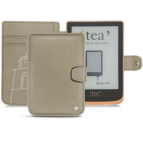 Custodia in pelle PocketBook Touch HD 3 - Tea Touch HD PlusDarboun sabla ( Pantone #BCB1A1 )