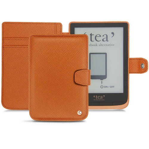 PocketBook Touch HD 3 - Tea Touch HD Plus : Protection pour liseuses et tablettes sur NoreveOrange vibrant ( Pantone #e36b39 ) 