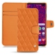 Custodia in pelle Samsung Galaxy S10+ - Orange - Couture ( Nappa - Pantone 1495U ) 