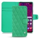 Custodia in pelle Samsung Galaxy S10+ - Menthe vintage - Couture