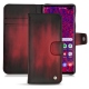 Capa em pele Samsung Galaxy S10+ - Rouge Patine
