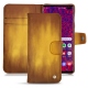 Samsung Galaxy S10+ leather case - Doré Patine
