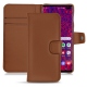 Funda de piel Samsung Galaxy S10+ - Marron PU