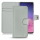 Capa em pele Samsung Galaxy S10 - Gris ( Nappa - Pantone W428C ) 