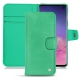 Funda de piel Samsung Galaxy S10 - Menthe vintage ( Pantone 562C ) 