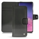 Housse cuir Samsung Galaxy S10 - Onyx (Black ) 