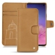 Samsung Galaxy S10 leather case - Castan esparciate