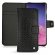 Capa em pele Samsung Galaxy S10 - Serpent nero