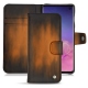 Lederschutzhülle Samsung Galaxy S10 - Marron Patine