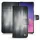Capa em pele Samsung Galaxy S10 - Gris Patine