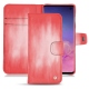硬质真皮保护套 Samsung Galaxy S10 - Rose Patine