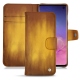 Custodia in pelle Samsung Galaxy S10 - Doré Patine