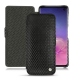 Funda de piel Samsung Galaxy S10 - Serpent nero