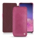 Funda de piel Samsung Galaxy S10 - Serpent ciclamino