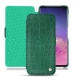 Funda de piel Samsung Galaxy S10 - Crocodile pino