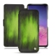 Funda de piel Samsung Galaxy S10 - Vert Patine
