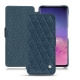 Funda de piel Samsung Galaxy S10 - Indigo - Couture ( Pantone 303U ) 