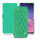 Custodia in pelle Samsung Galaxy S10 - Menthe vintage - Couture