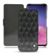 Housse cuir Samsung Galaxy S10 - Onyx - Couture