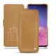 Samsung Galaxy S10 leather case - Castan esparciate