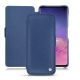 Funda de piel Samsung Galaxy S10 - Bleu frisson