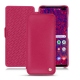 Capa em pele Samsung Galaxy S10+ - Rose fluo