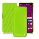 Housse cuir Samsung Galaxy S10+ - Vert fluo
