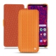 Lederschutzhülle Samsung Galaxy S10+ - Abaca arancio