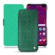 Capa em pele Samsung Galaxy S10+ - Crocodile pino