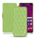 Custodia in pelle Samsung Galaxy S10+ - Vert olive - Couture ( Nappa - Pantone 578U ) 