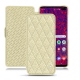 Funda de piel Samsung Galaxy S10+ - Ivoire - Couture ( Sleek P C12 - White ) 