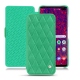 Custodia in pelle Samsung Galaxy S10+ - Menthe vintage - Couture
