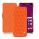 Custodia in pelle Samsung Galaxy S10+ - Orange fluo - Couture