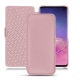 가죽 커버 Samsung Galaxy S10 - Rose PU