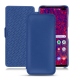 Housse cuir Samsung Galaxy S10+ - Bleu océan PU