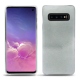 Funda de piel Samsung Galaxy S10 - Platinium ( Pantone 877C ) 