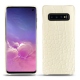 Funda de piel Samsung Galaxy S10 - Crocodile milk