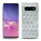 硬质真皮保护套 Samsung Galaxy S10 - Platinium - Couture