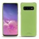 Custodia in pelle Samsung Galaxy S10 - Vert olive PU