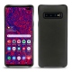 Samsung Galaxy S10+ leather cover - Noir ( Nappa - Black ) 