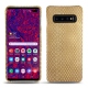 Lederschutzhülle Samsung Galaxy S10+ - Serpent sabbia