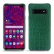 Funda de piel Samsung Galaxy S10+ - Crocodile pino