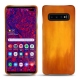 Funda de piel Samsung Galaxy S10+ - Orange Patine