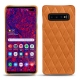 Custodia in pelle Samsung Galaxy S10+ - Mandarine vintage - Couture