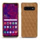 Custodia in pelle Samsung Galaxy S10+ - Castan esparciate - Couture